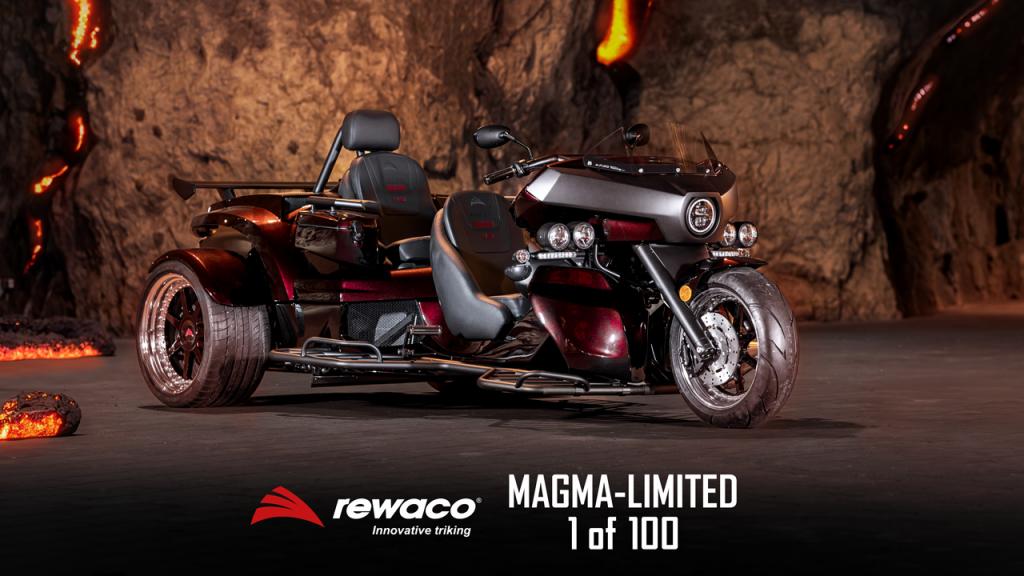 TRIKE REWACO PURE 3 TOURING MAGMA dition Limite Erikwad Eritrik Normandie